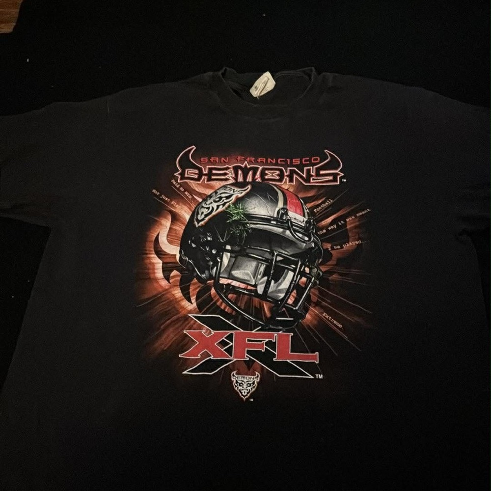 San Francisco Demons XFL Graphic T-Shirt - Picture 2 of 5